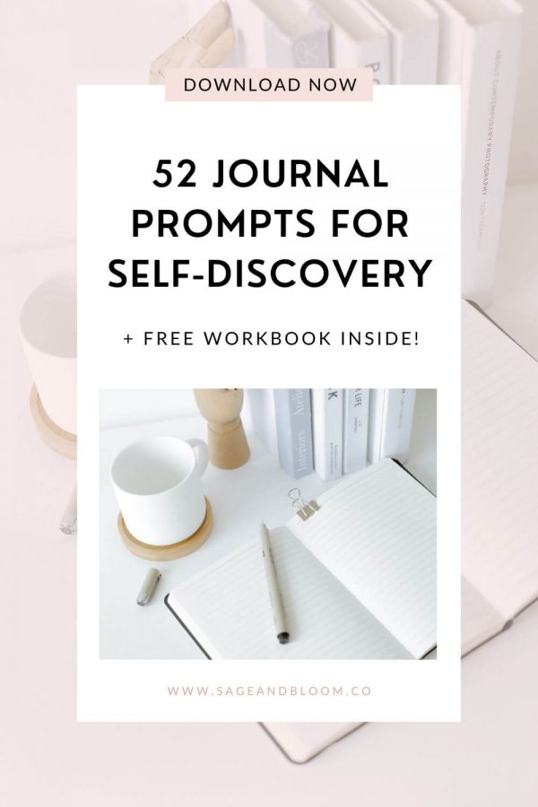 52 Powerful Journal Prompts for Self Discovery {+ Free Printable ...